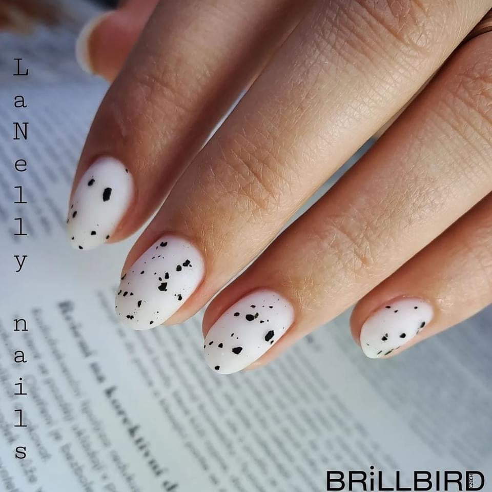 Matt splash top - Black