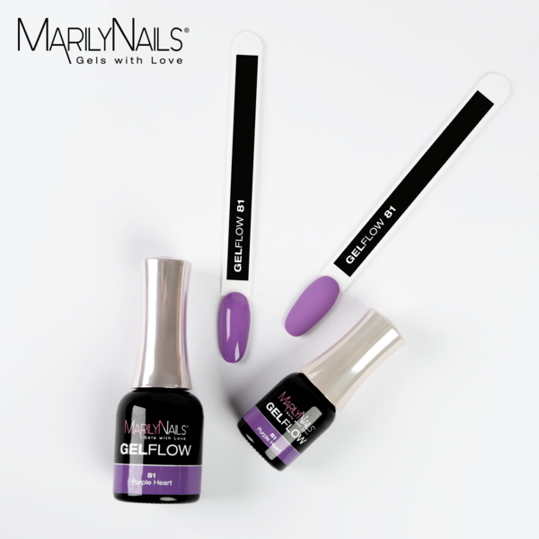 MarilyNails GelFlow - 81 Purple heart