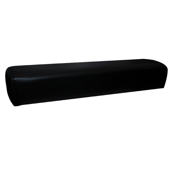 Black leatherette hand rest