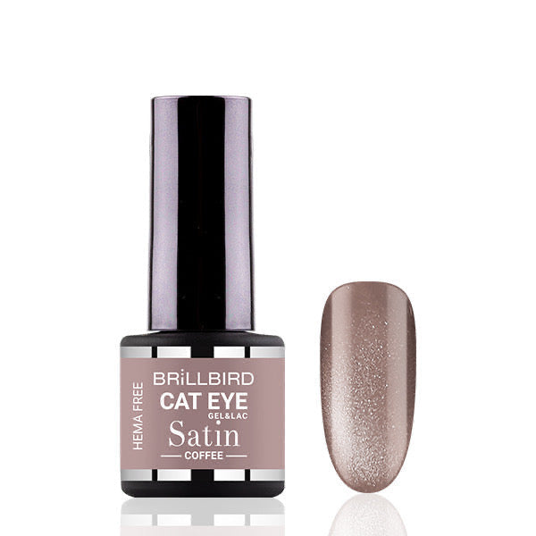 Cat Eye Satin - Coffee