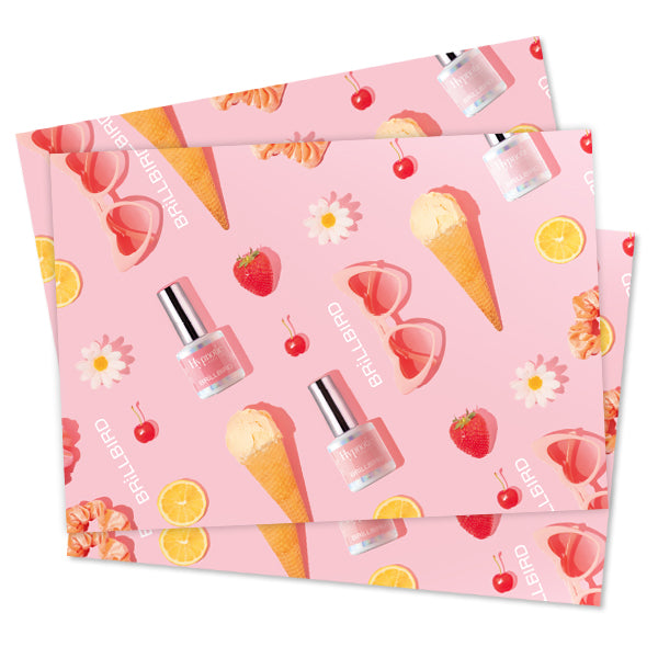 Disposable table mat pack of 50 (Summer)