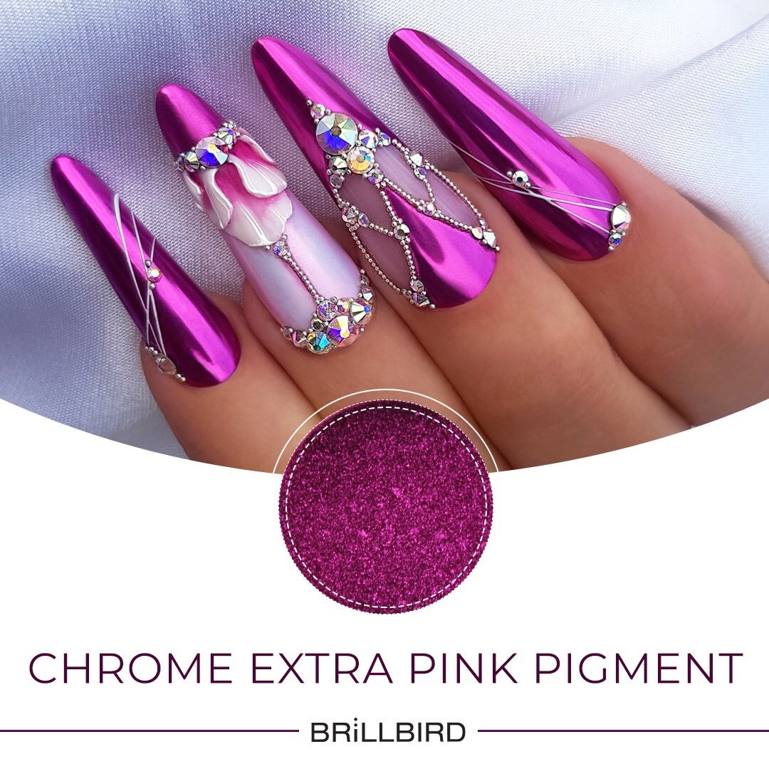 Chrome powder - Extra pink