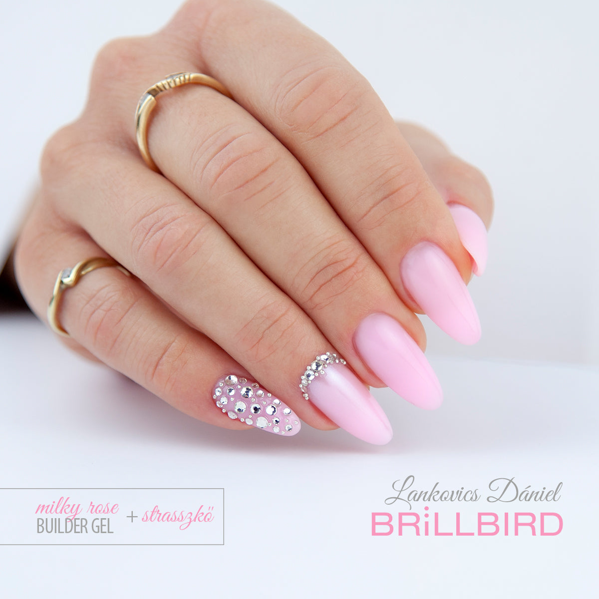 Milky Rose Builder Gel Brillbird USA