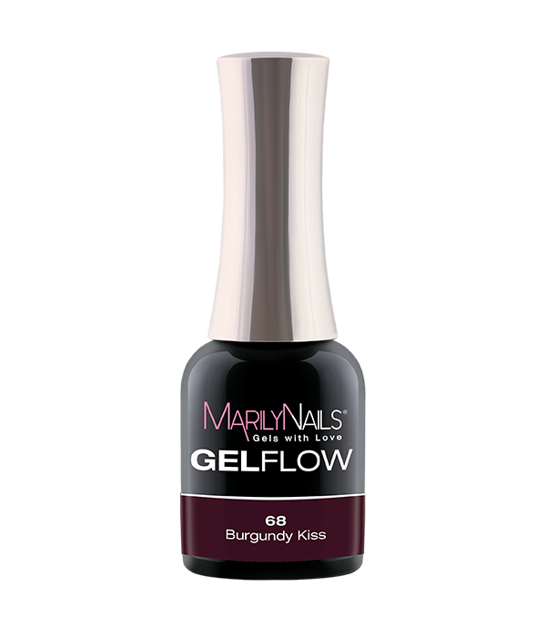 MarilyNails GelFlow - 68 Burgundy Kiss