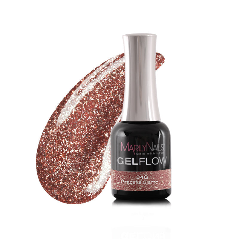 MarilyNails GelFlow - 34g Graceful Glamour