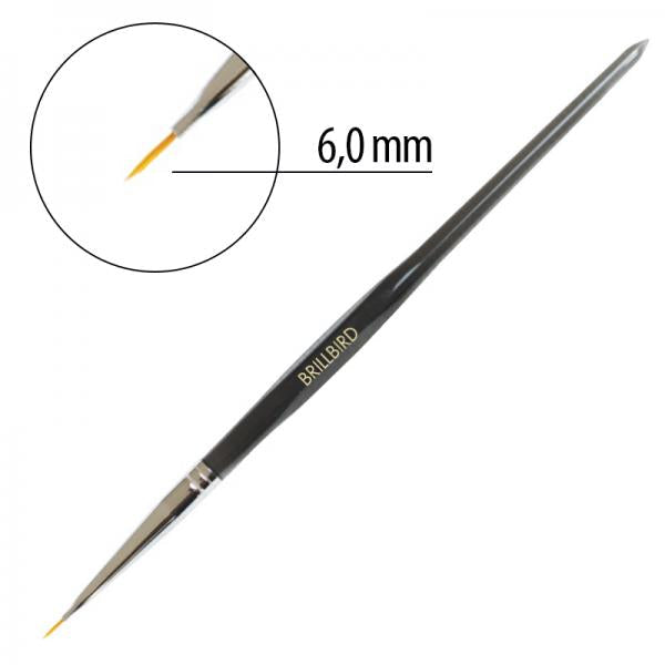 Nail Art Brush with a thin tip