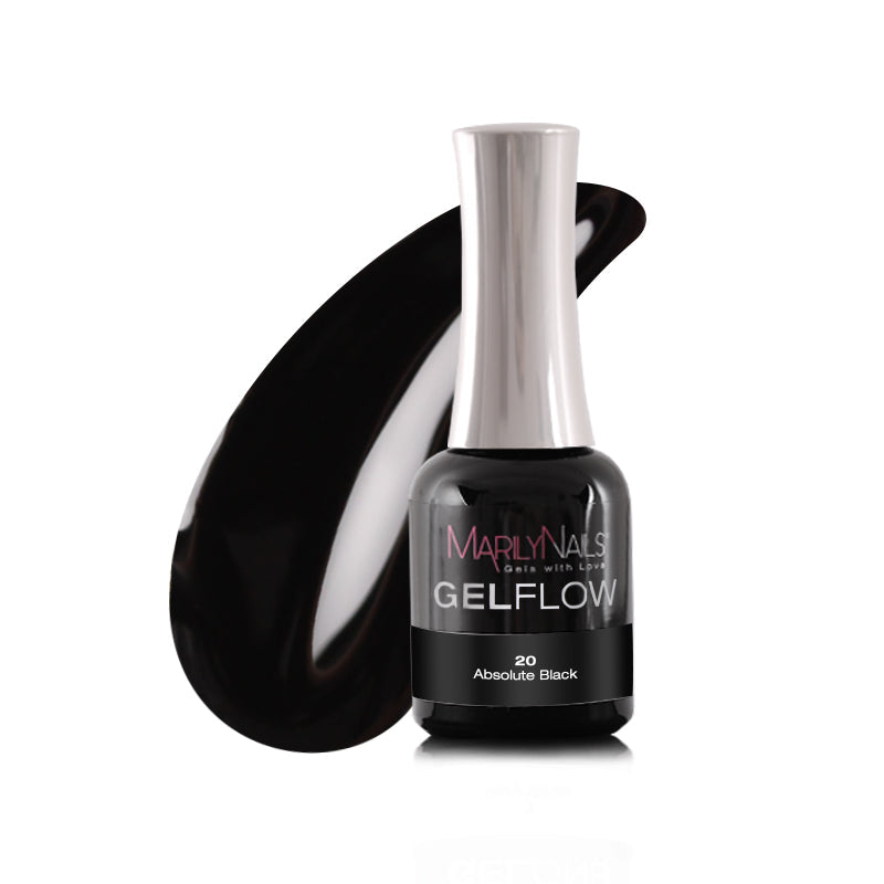 MarilyNails GelFlow - 20 Absolute Black