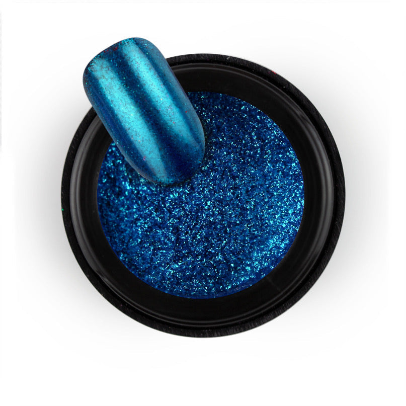 Chrome powder - Mirror blue