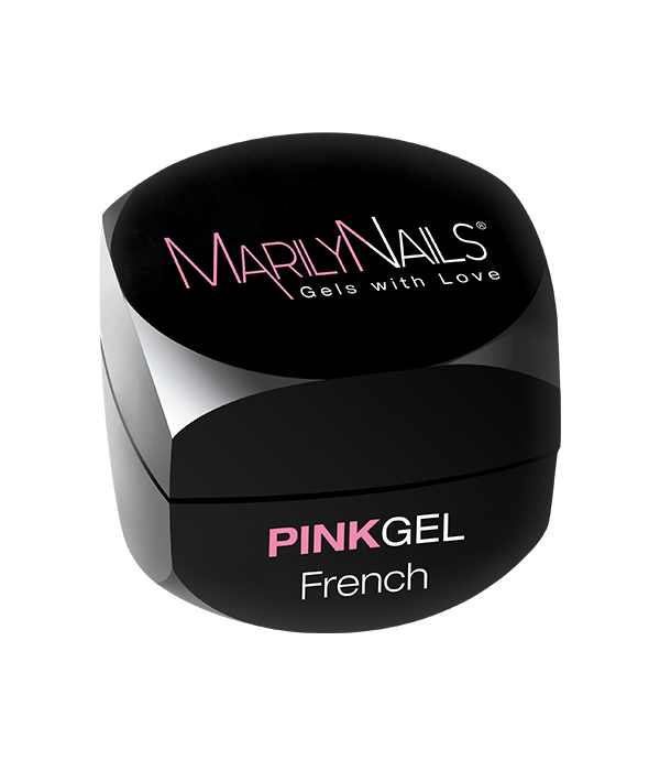 MarilyNails Gel rosa francés